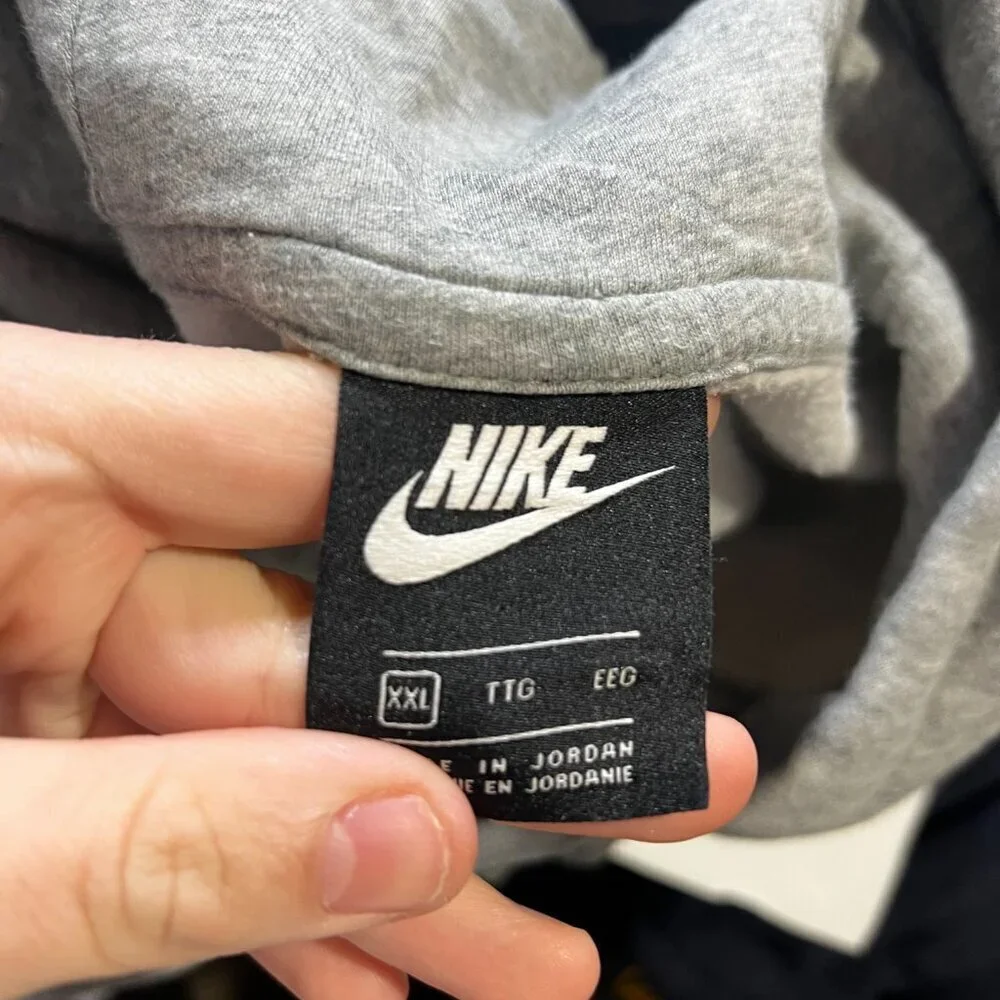 Nike Gray Hoodie Size XXL